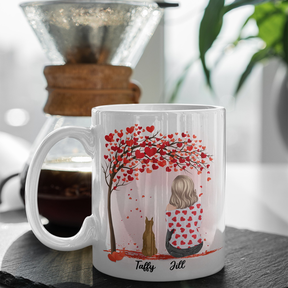 Belong To Dog - Personalized Custom Coffee Mug