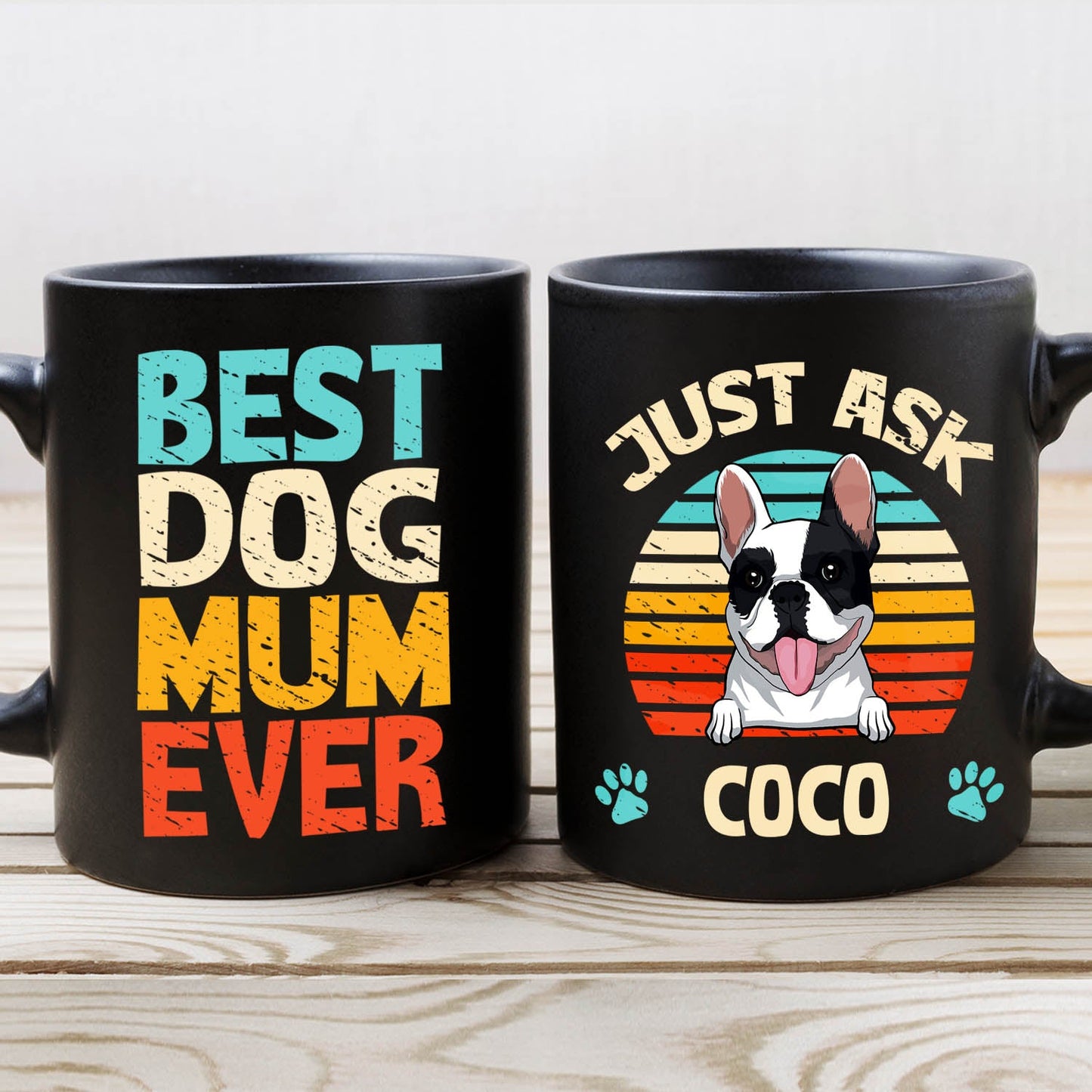 Best Dog Dad/Mom Ever - Personalized Mug