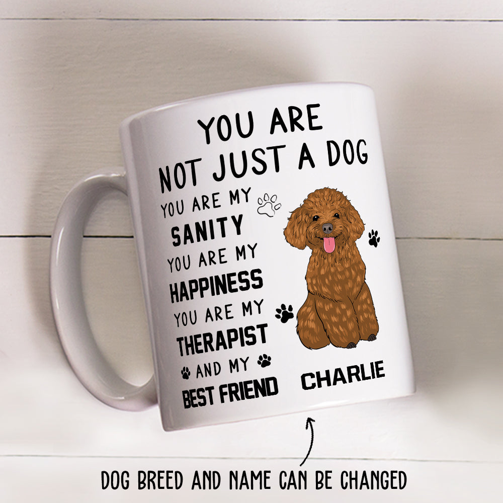 Not Just Dog - Personalized Custom Coffee Mug