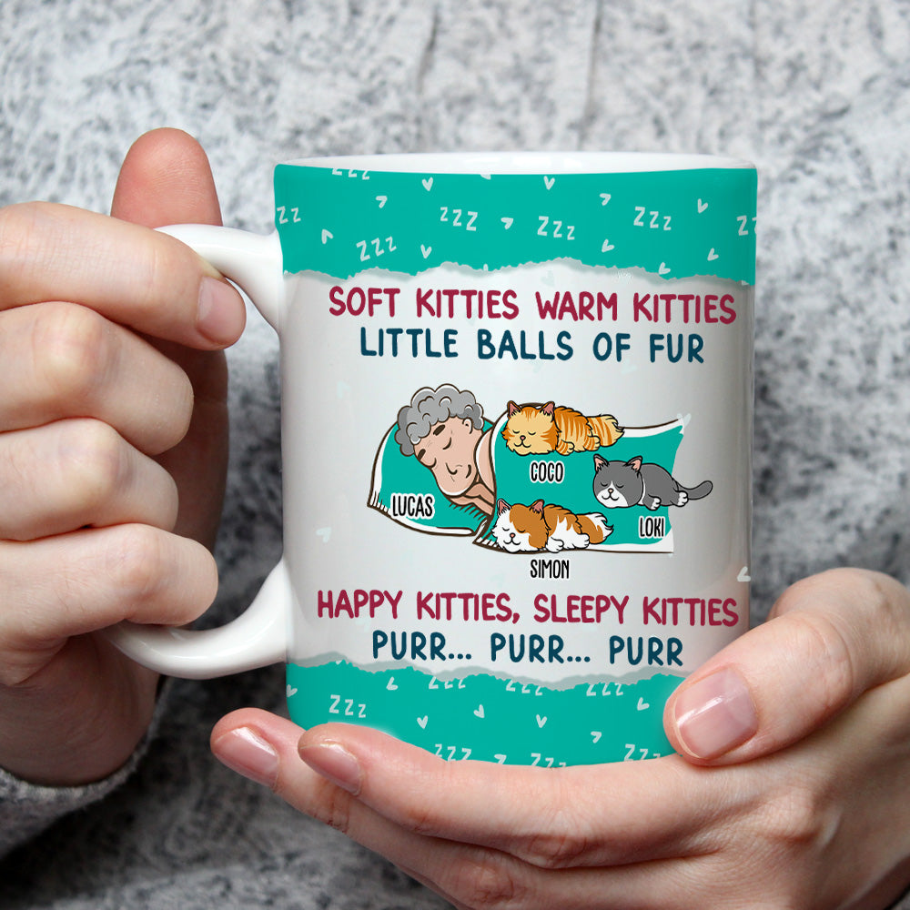 Soft Kitty Warm Kitty - Personalized Custom Coffee Mug
