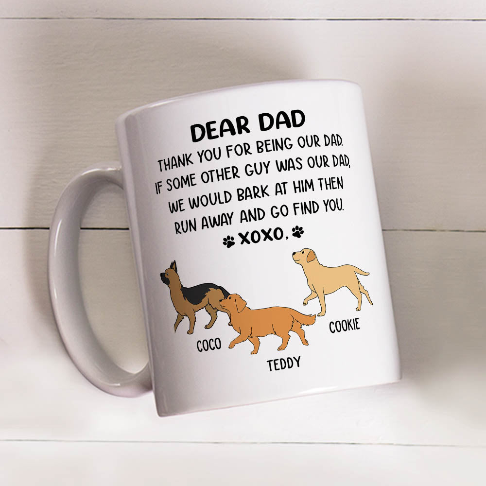 Dear Mom Xoxo - Personalized Custom Coffee Mug