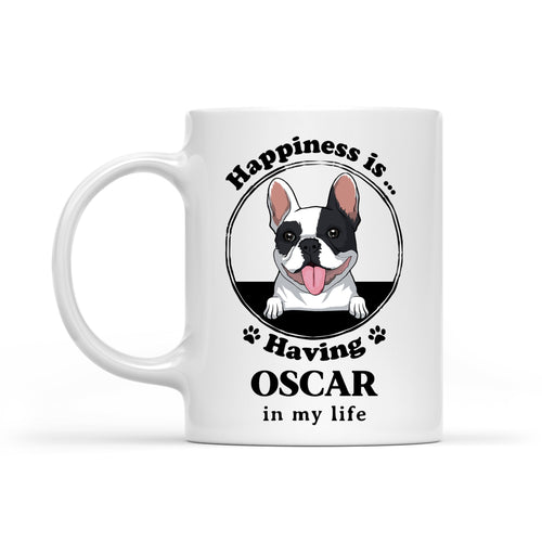 Happiness Is - Personalized Custom Coffee Mug