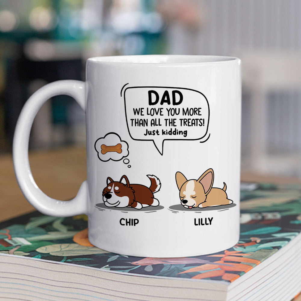 Just Kidding - Personalized Custom Coffee Mug