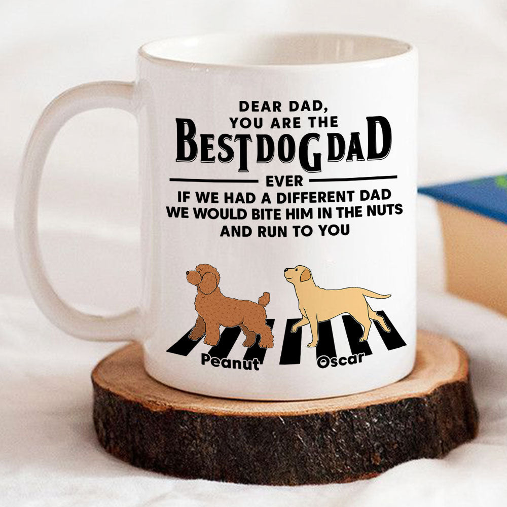 Dogs Run To You - Personalized Custom Coffee Mug