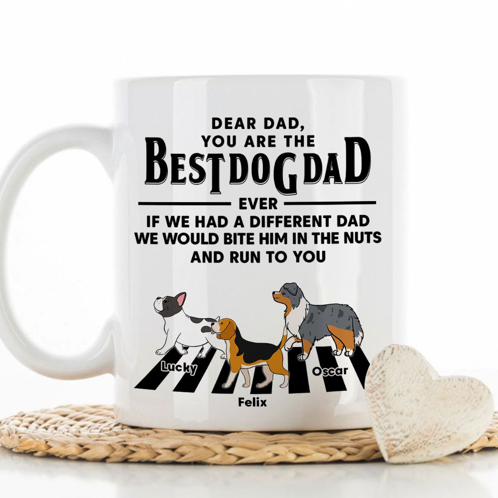 Dogs Run To You - Personalized Custom Coffee Mug