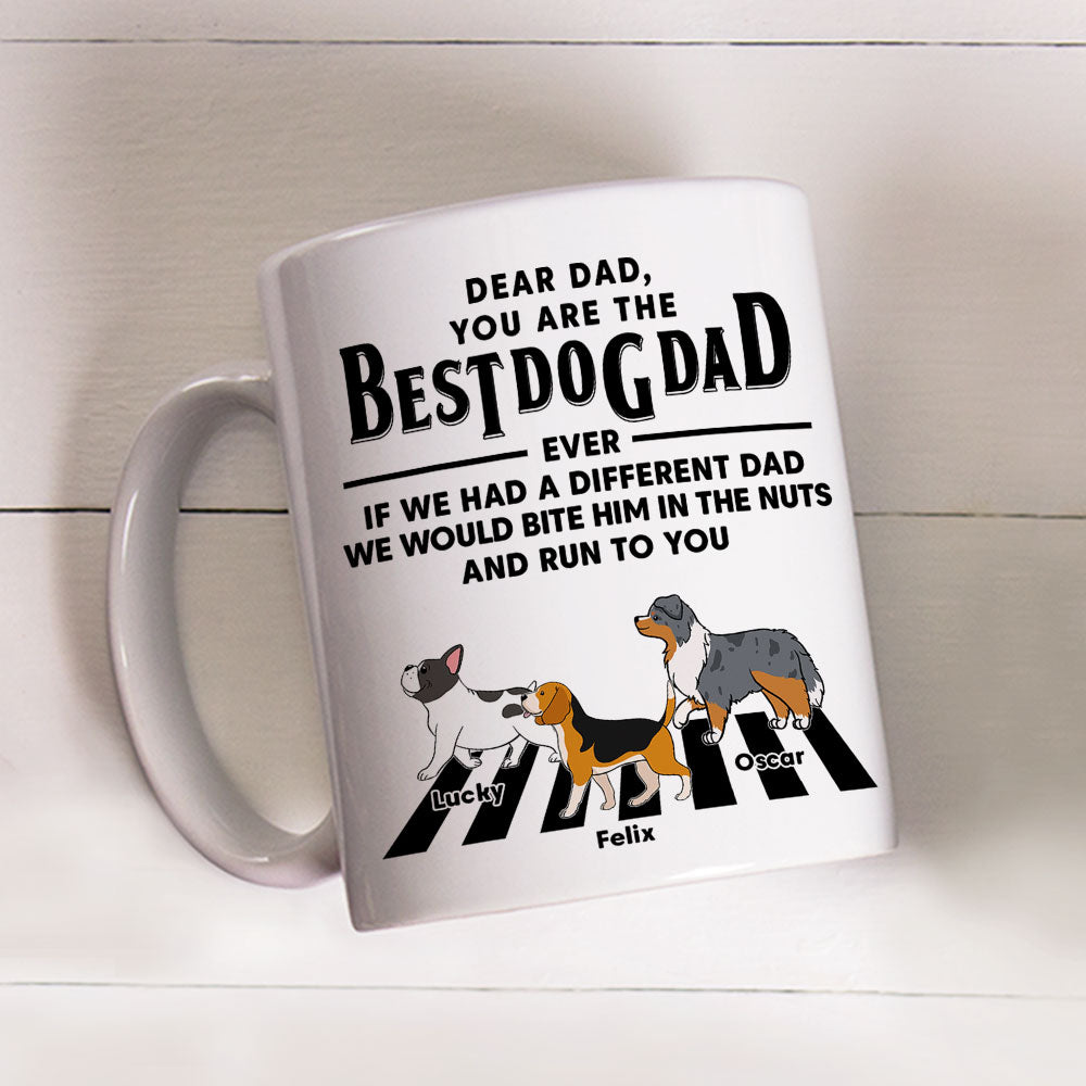 Dogs Run To You - Personalized Custom Coffee Mug