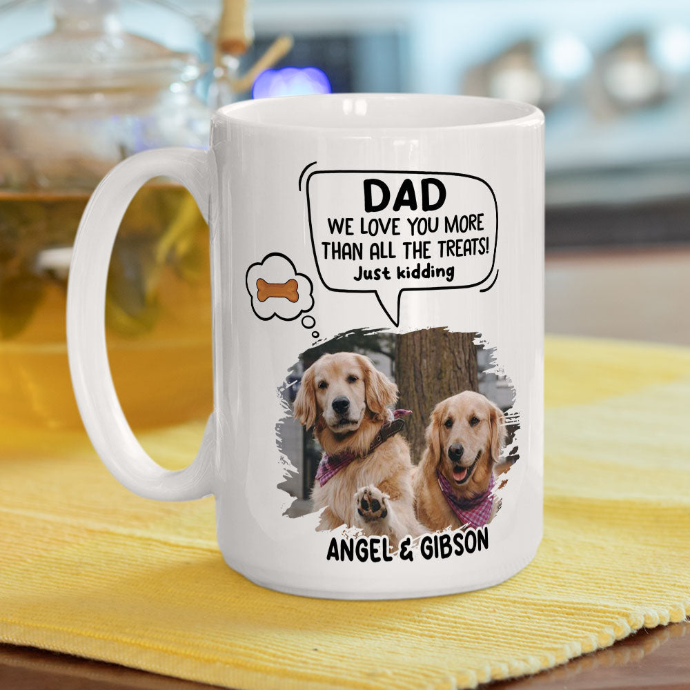 Just Kidding - Personalized Custom Coffee Mug