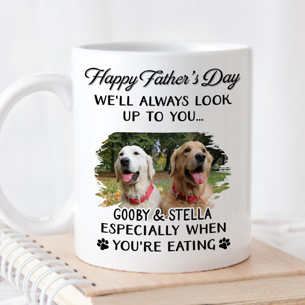 I'll Always Look Up To You - Personalized Custom Coffee Mug