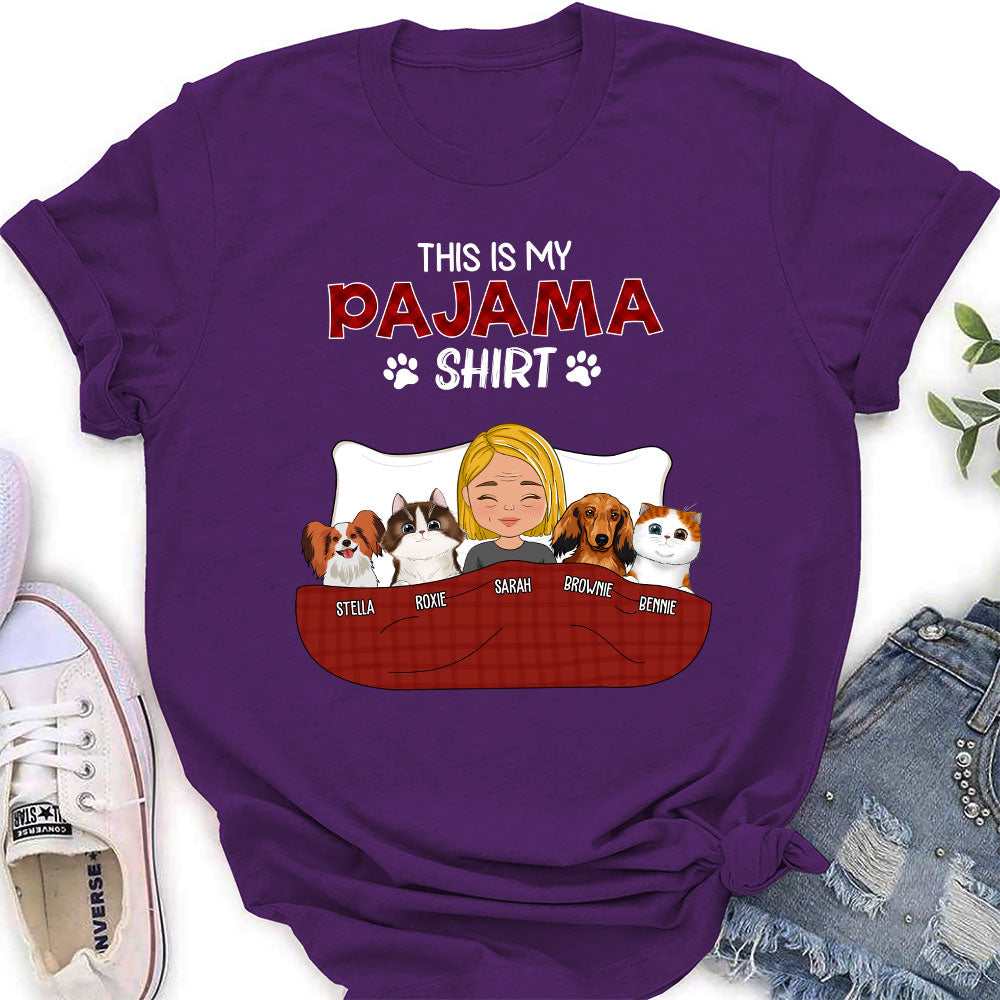 Pajama Shirt Version 3 - Personalized Custom Women's T-shirt