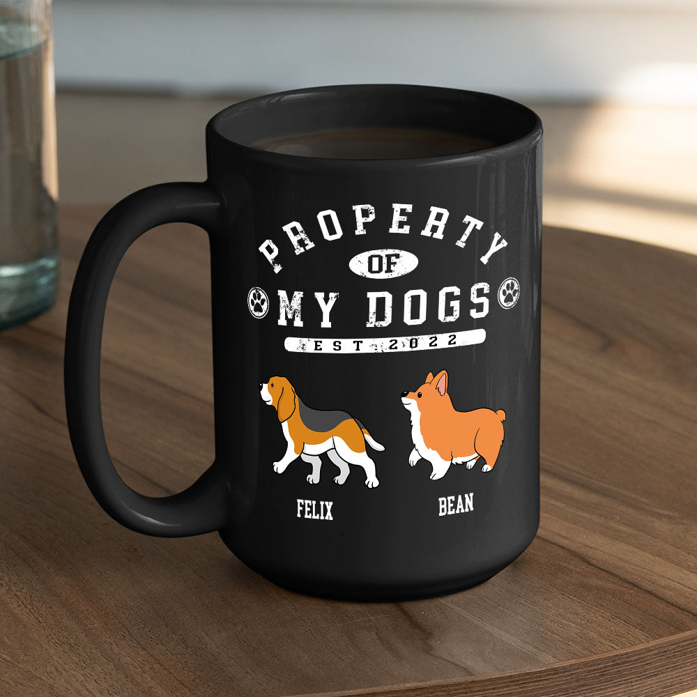 Dog Property - Personalized Custom Coffee Mug