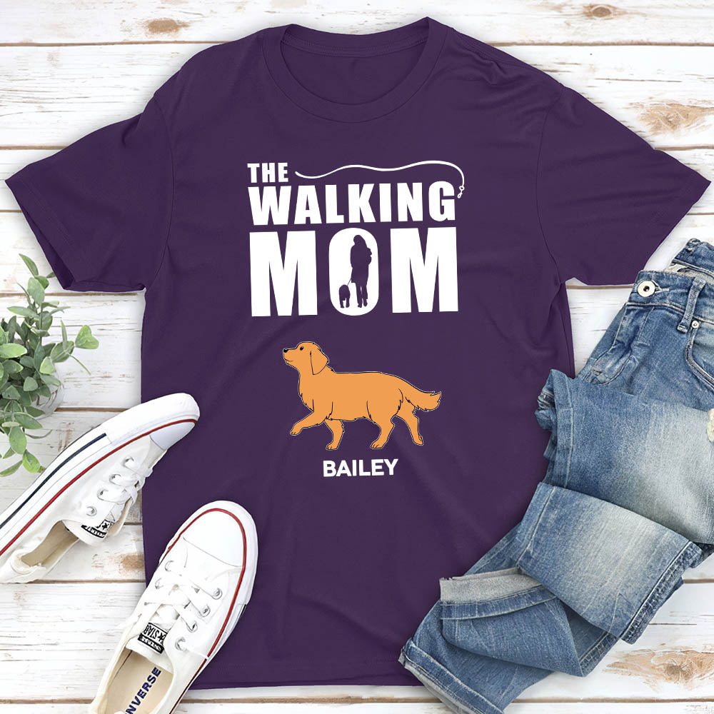 The Walking Dad - Personalized Custom Unisex T-shirt