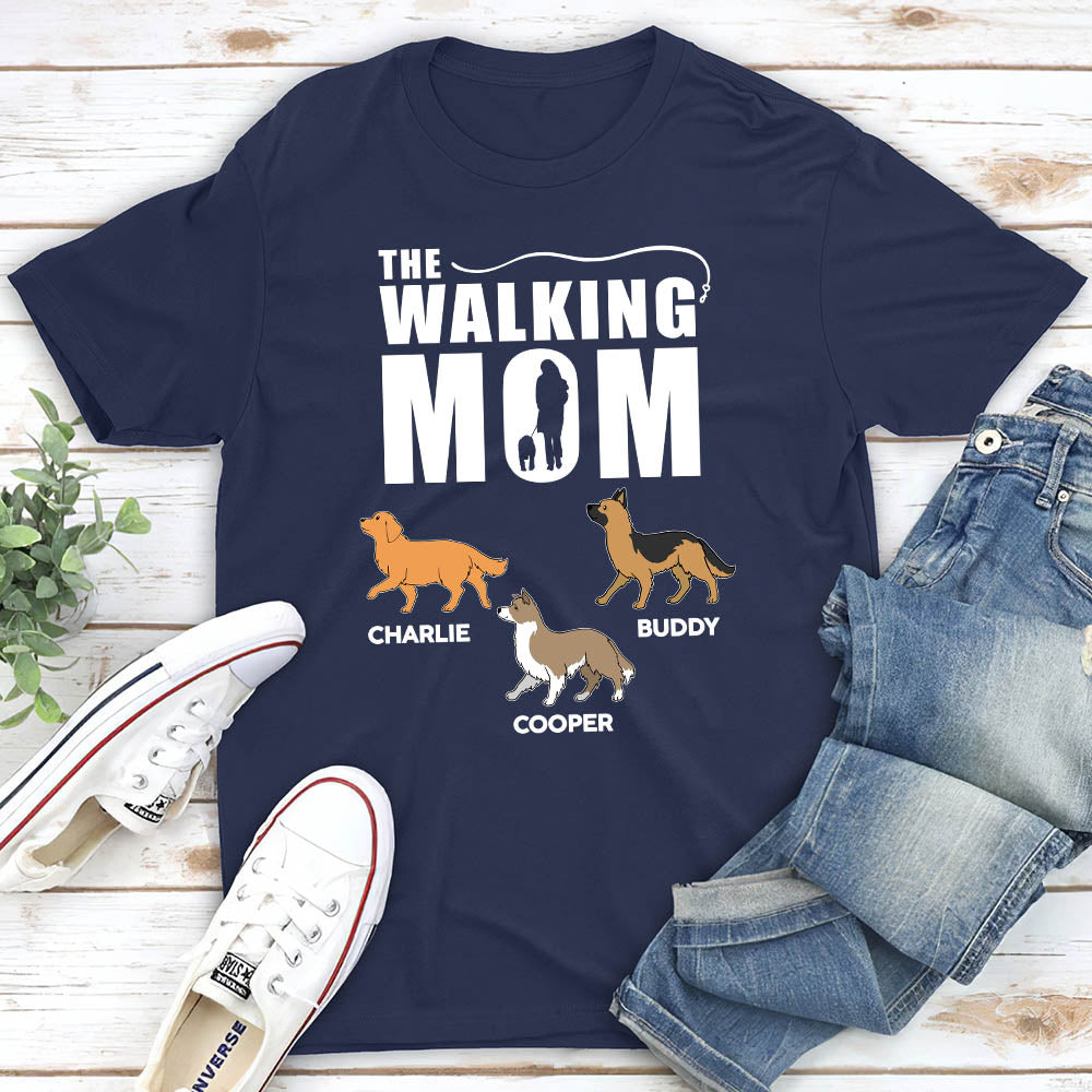 The Walking Dad - Personalized Custom Unisex T-shirt