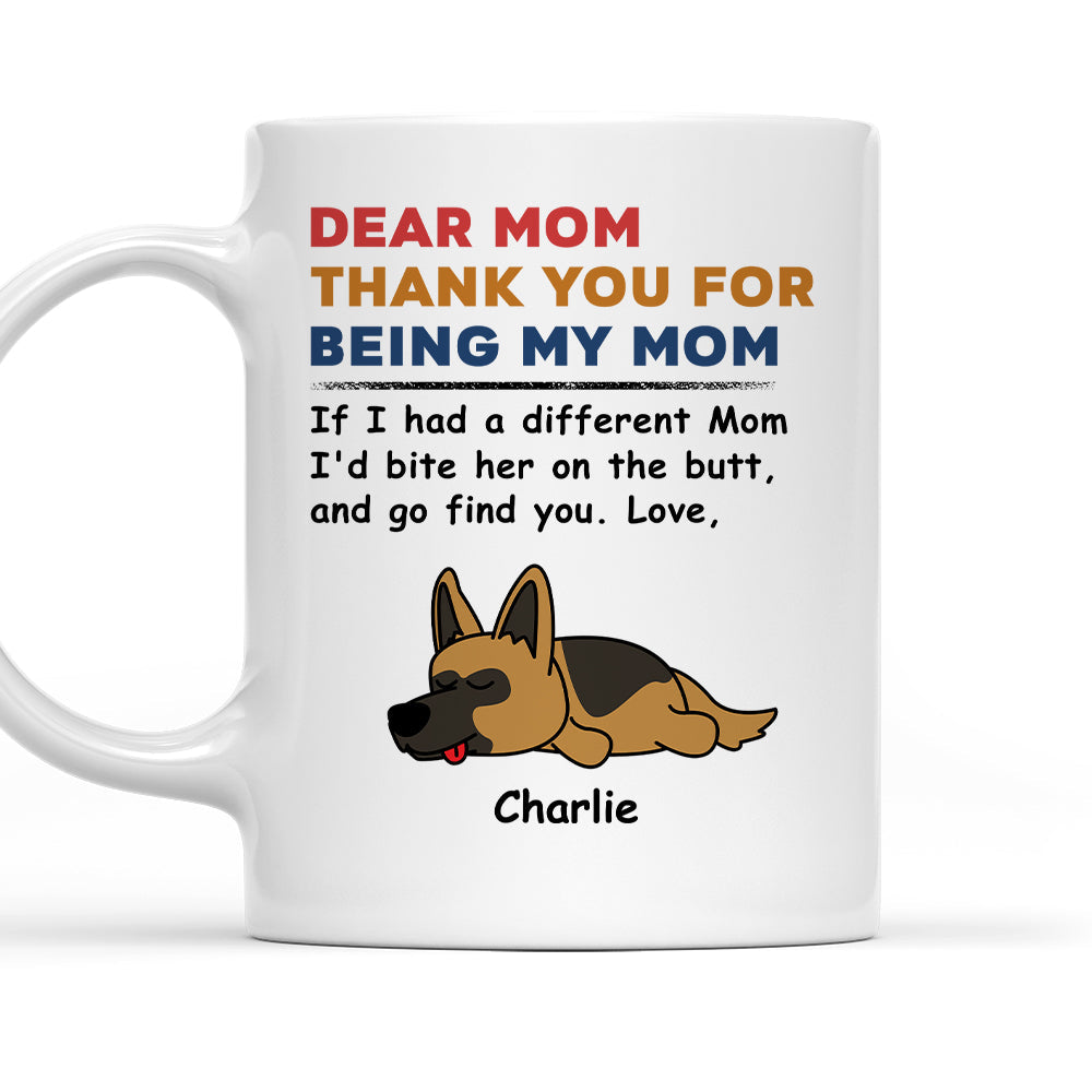 Bite The Butt - Personalized Custom Coffee Mug