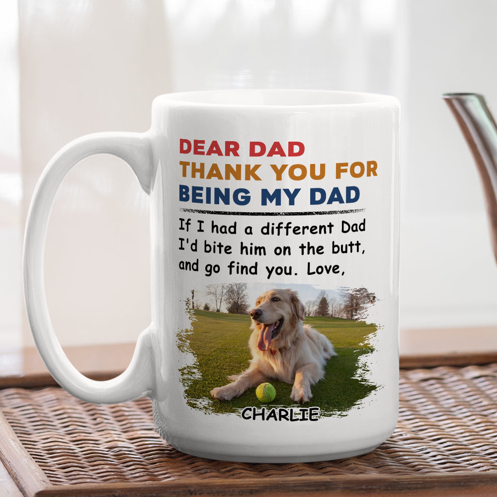 Bite The Butt - Personalized Custom Coffee Mug
