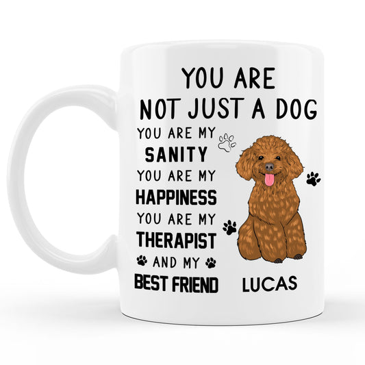 Not Just Dog - Personalized Custom Coffee Mug