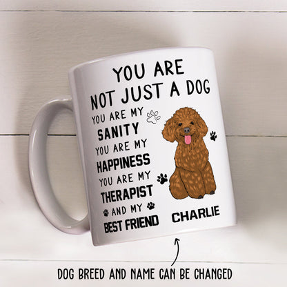 Not Just Dog - Personalized Custom Coffee Mug