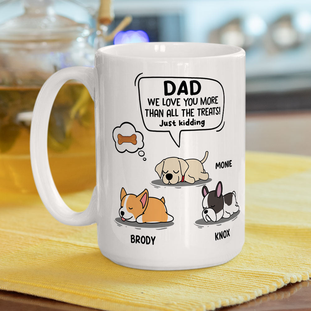 Just Kidding - Personalized Custom Coffee Mug