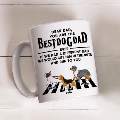 Dogs Run To You - Personalized Custom Coffee Mug
