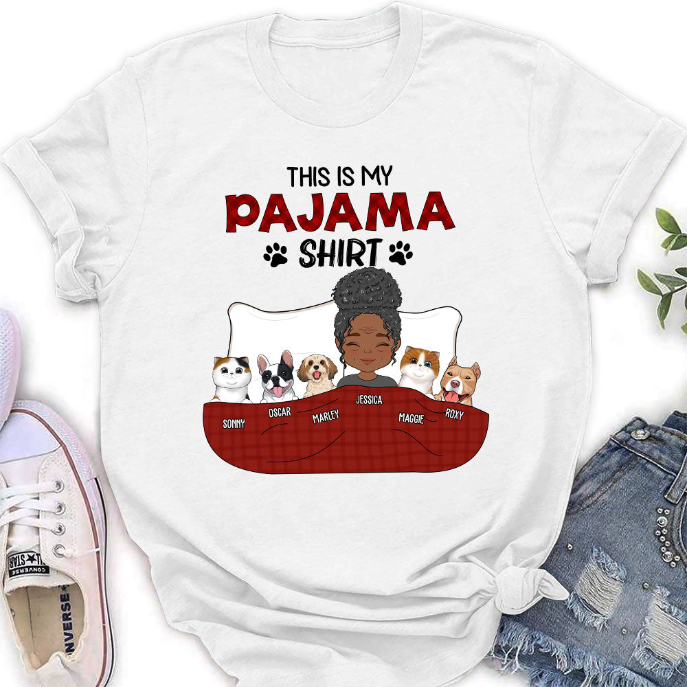Pajama Shirt Version 3 - Personalized Custom Women's T-shirt