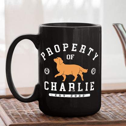 Dog Property - Personalized Custom Coffee Mug