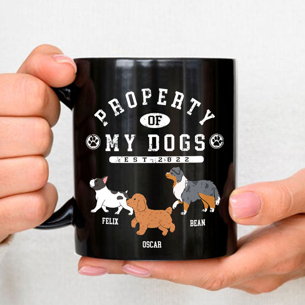 Dog Property - Personalized Custom Coffee Mug