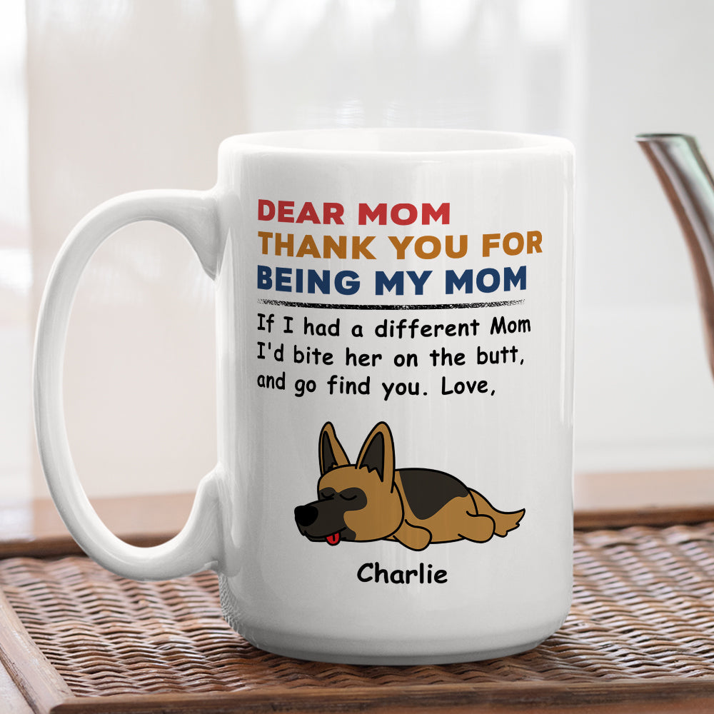 Bite The Butt - Personalized Custom Coffee Mug