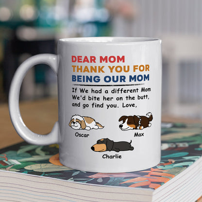 Bite The Butt - Personalized Custom Coffee Mug