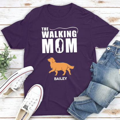 The Walking Dad - Personalized Custom Unisex T-shirt