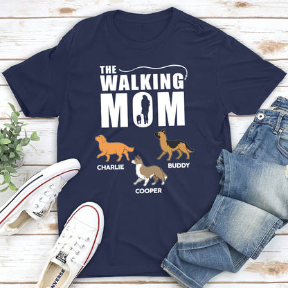The Walking Dad - Personalized Custom Unisex T-shirt