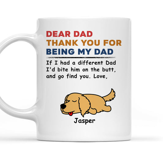 Bite The Butt - Personalized Custom Coffee Mug