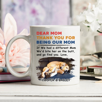 Bite The Butt - Personalized Custom Coffee Mug